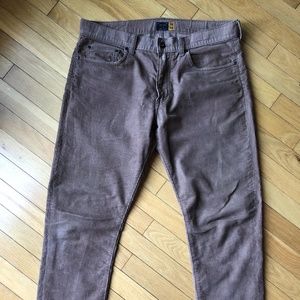 Men's J. Crew Straight Fit Corduroy Pants- 34 x 30